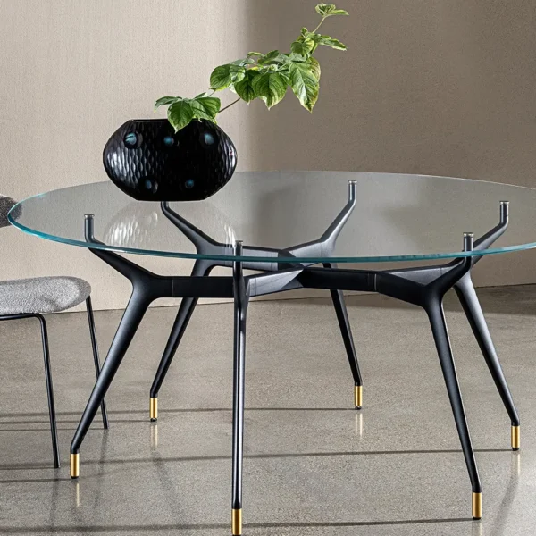 “Contemporary designer table – Arkos XXL by Sovet featuring sleek architectural silhouette”