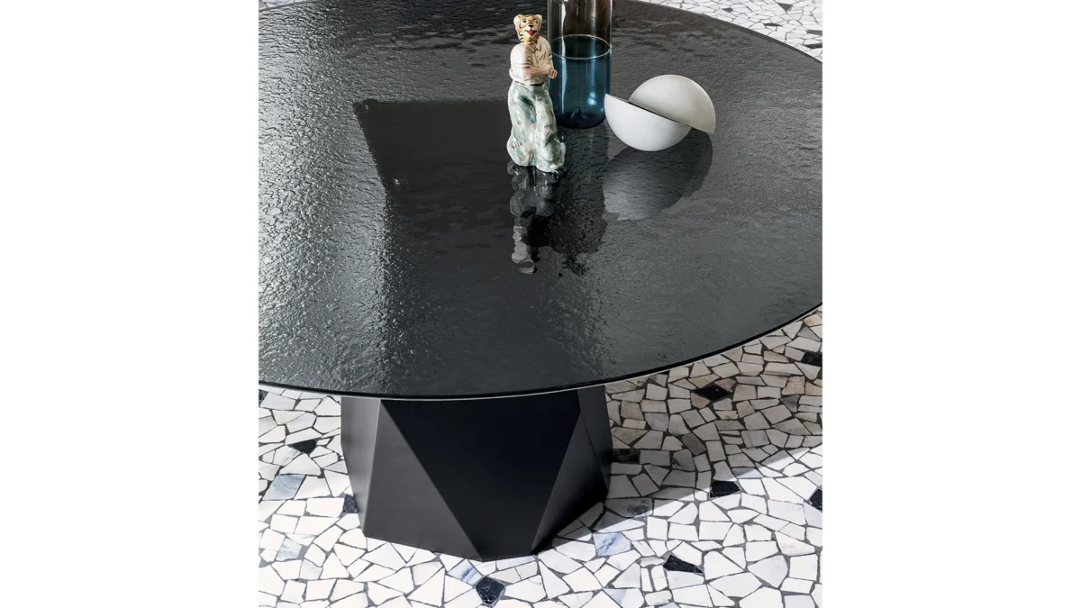 “Elegant contemporary table – Deod by Sovet with strong visual impact and minimalist form”