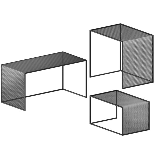 “Contemporary TRISTANO Low Tables by Zeusnoto offered in different dimensions, perfect for modern living spaces.”