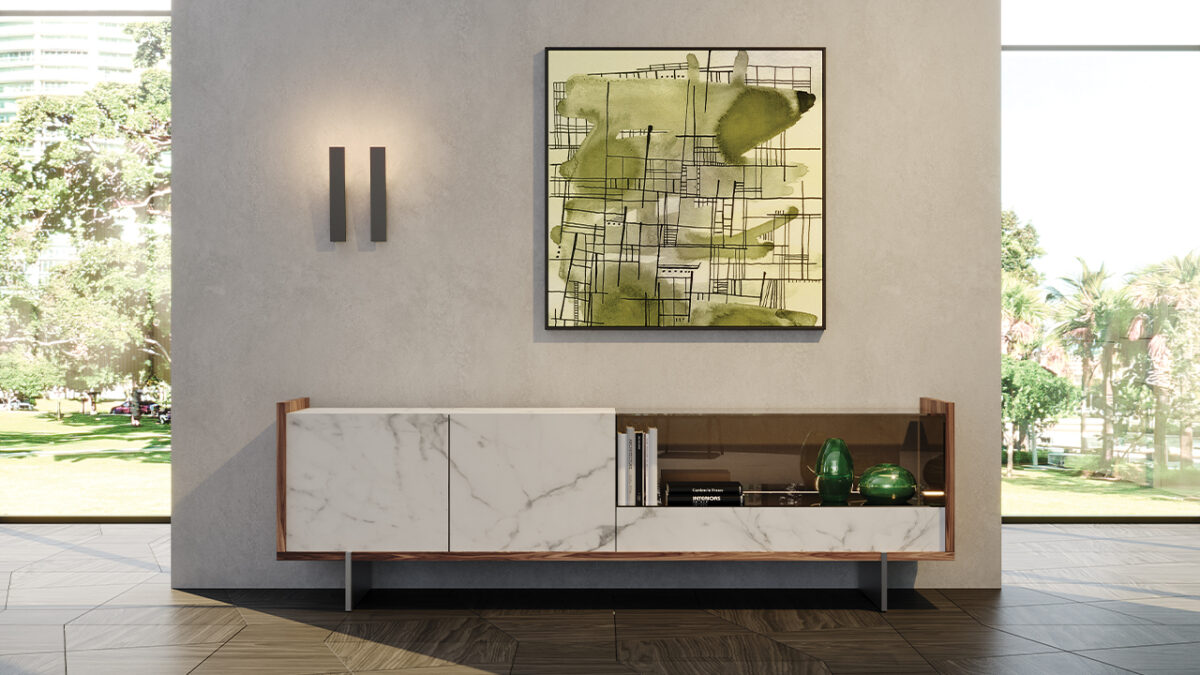 Luxury URO BUFFET by Reflex Angelo showcased in Troy Michigan