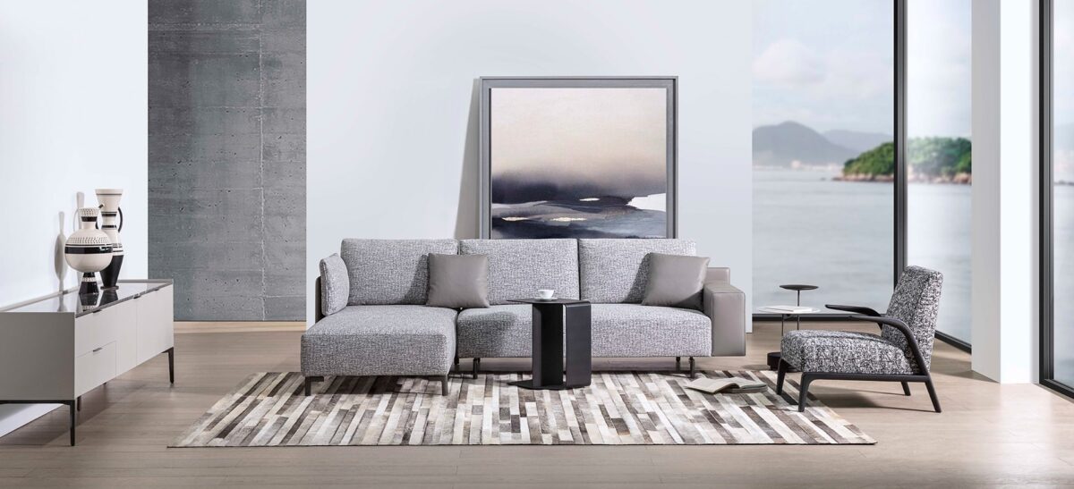 Modern Venus Chair with plush seat and elegant frame by Camerich.
