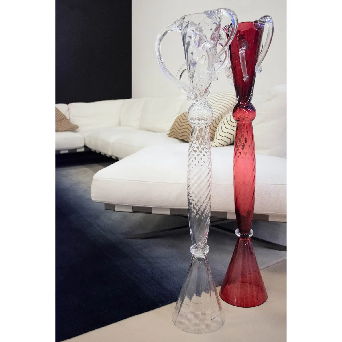Driade Watteau I lounge chair – sculptural Italian seating with contemporary silhouette and plush comfort