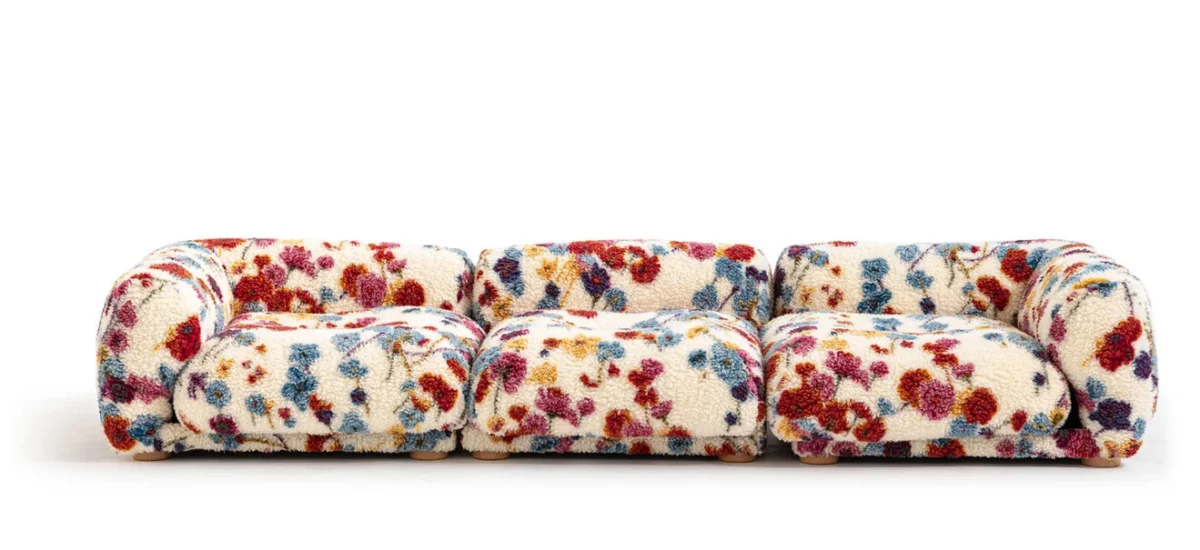 Me‑Time Sofa by Moroso side profile highlighting soft ergonomic chaise lounge configuration in a Troy Michigan setting