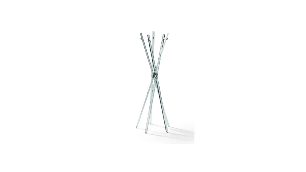 Modern Taiyo coat hanger with sculptural Italian design