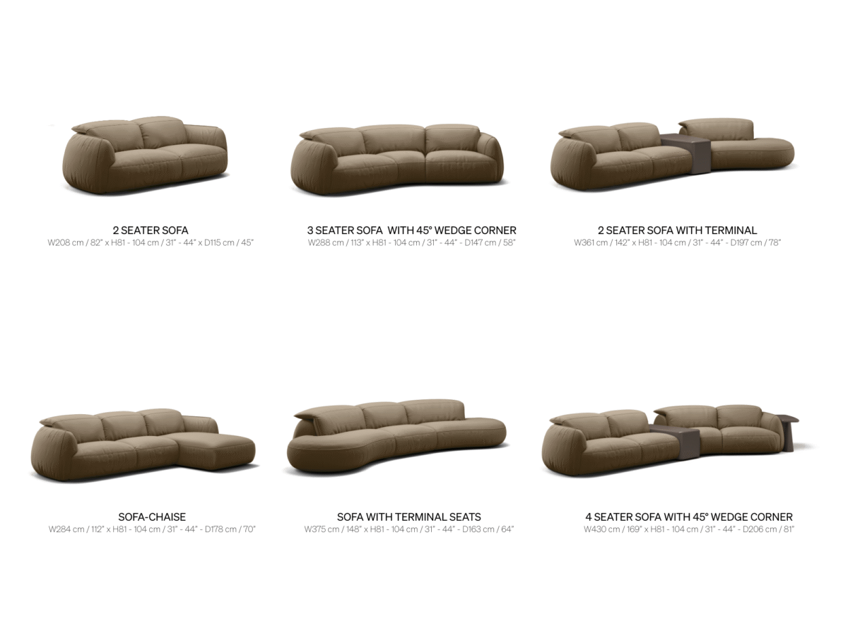 Modern Mindful 365 Project by Natuzzi, perfect for a sophisticated, luxury home in Troy, Michigan.