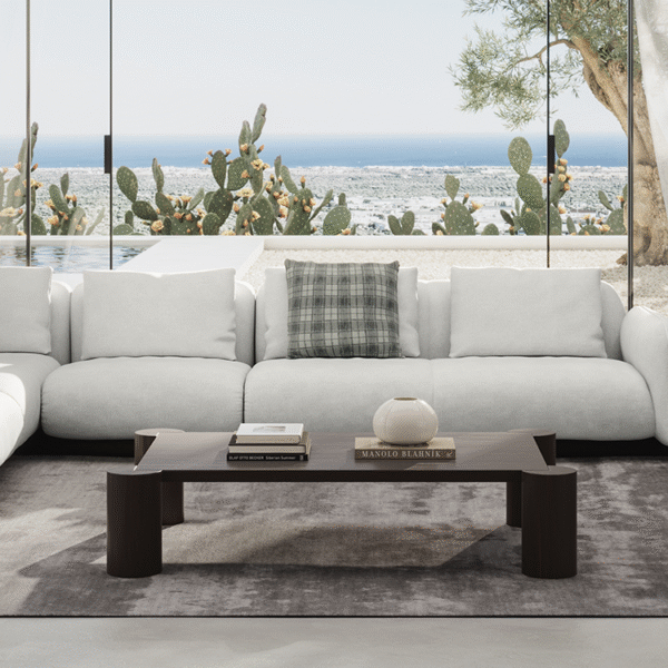 Luxury contemporary Mirai Project 3303 by Natuzzi, a high-end Italian collection for Birmingham, Michigan.