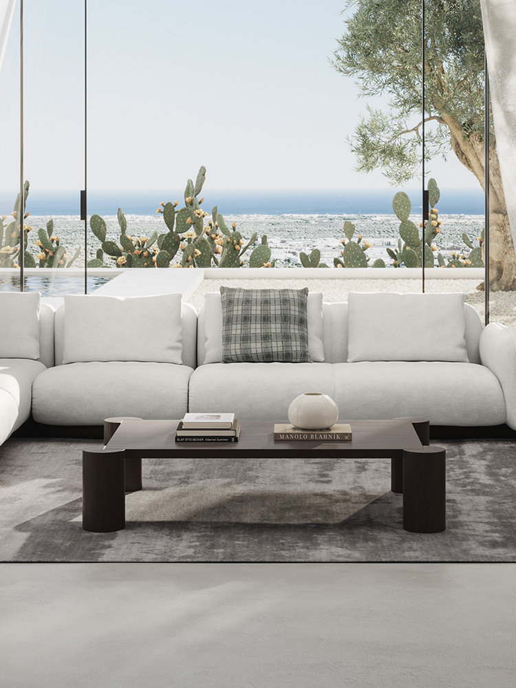 Luxury contemporary Mirai Project 3303 by Natuzzi, a high-end Italian collection for Birmingham, Michigan.