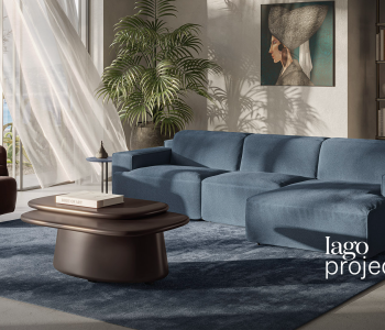 Modern Iago Project 2954 by Natuzzi, high-end Italian furniture for Royal Oak, Michigan.