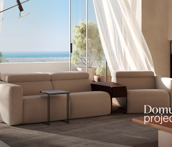 Luxury contemporary Domus Project 3279 by Natuzzi, a high-end Italian collection for Birmingham, Michigan.