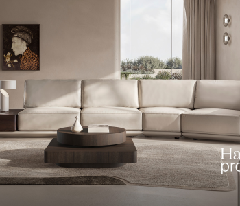 Modern Habita Project by Natuzzi, high-end Italian furniture for Royal Oak, Michigan.