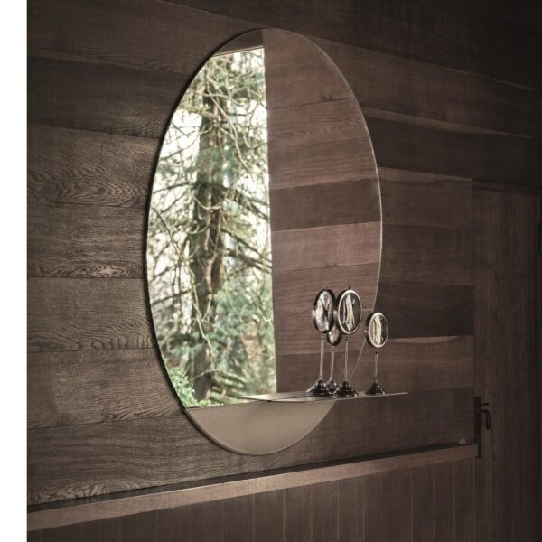 “ERIC mirror by Ditre Italia – modern Italian wall mirror with clean rectangular shape and minimalist frame”