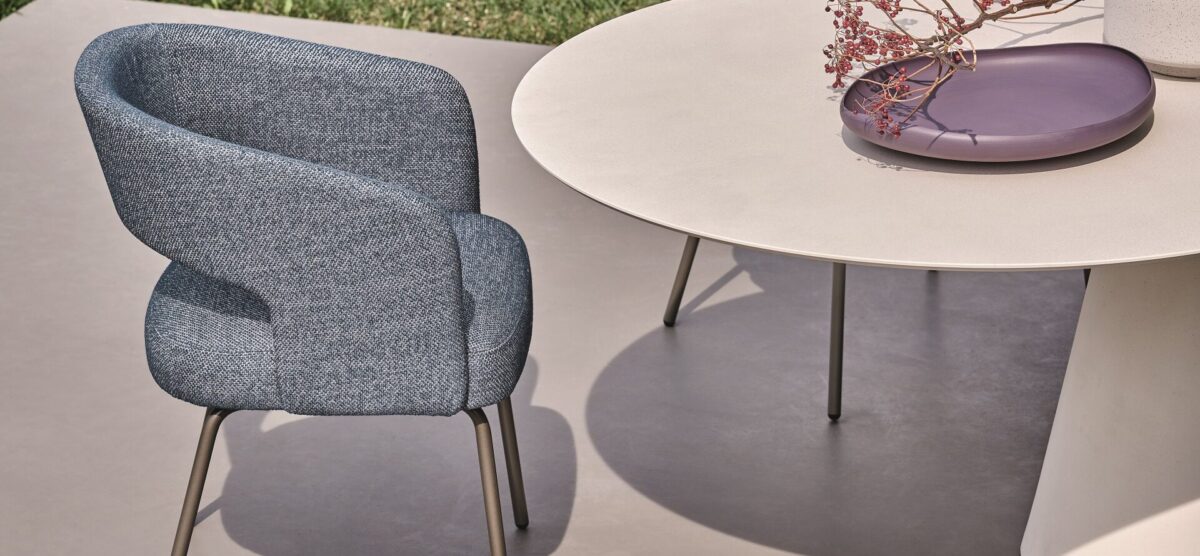 “356 Outdoor chair by Ditre Italia – modern Italian garden chair with ergonomic design and weather-resistant frame”