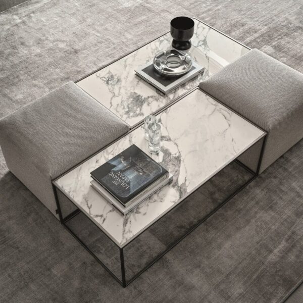 “Ditre Italia UNIT – contemporary designer coffee table featuring slim profile, elegant finishes, and versatile form”