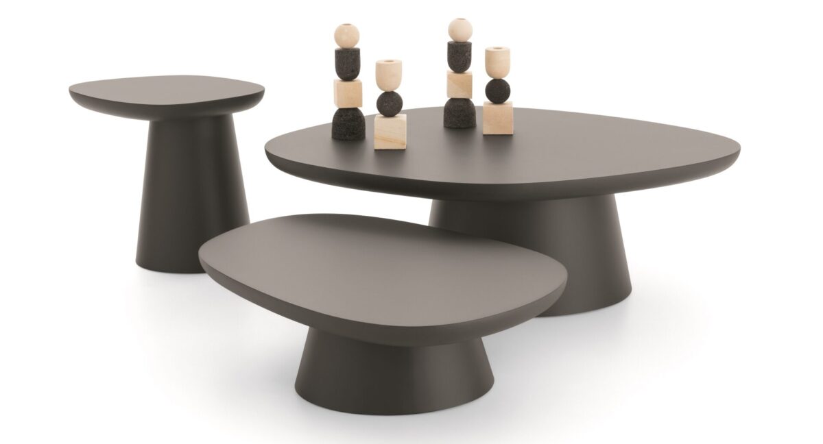 “STONE-IN by Ditre Italia – stylish living room table combining architectural form with refined Italian craftsmanship”