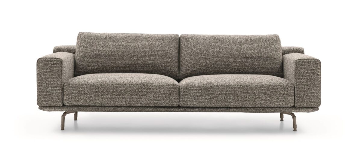 “Ditre Italia DALTON LOW – contemporary lounge sofa with minimalist lines, slim armrests, and plush comfort”
