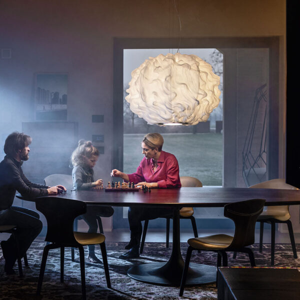 Nuée by Foscarini, modern lighting for Royal Oak, Michigan interiors.