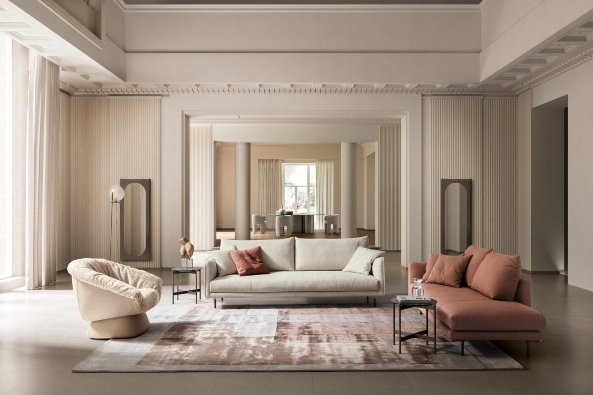 “AVENUE sofa by Ditre Italia – modern Italian sofa with elegant lines, deep seating, and refined tailoring”
