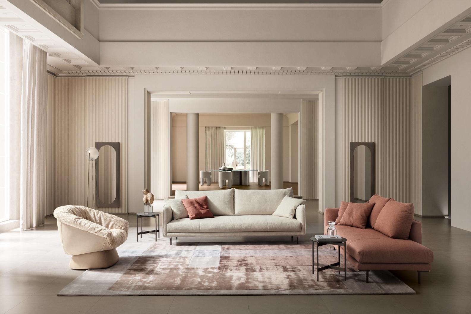 “AVENUE sofa by Ditre Italia – modern Italian sofa with elegant lines, deep seating, and refined tailoring”