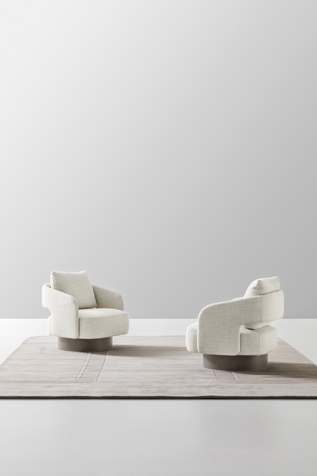 “Ditre Italia 356 – modern designer armchair featuring sleek lines, slim legs, and premium upholstery”