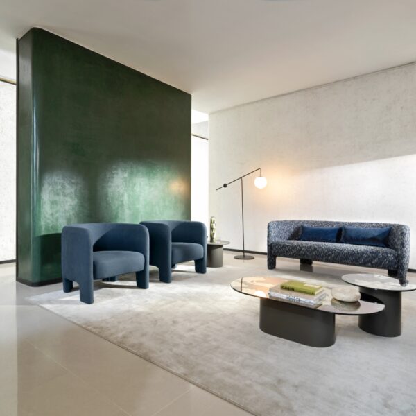 “Ali chair by Ditre Italia – modern Italian dining chair with slim upholstered seat and elegant wooden legs”