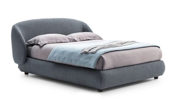 “Pacific bed frame by Ditre Italia – modern Italian furniture piece with plush headboard and elegant style”