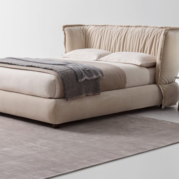 “Puppet bed by Ditre Italia – modern Italian bed with upholstered headboard and minimalist frame design”