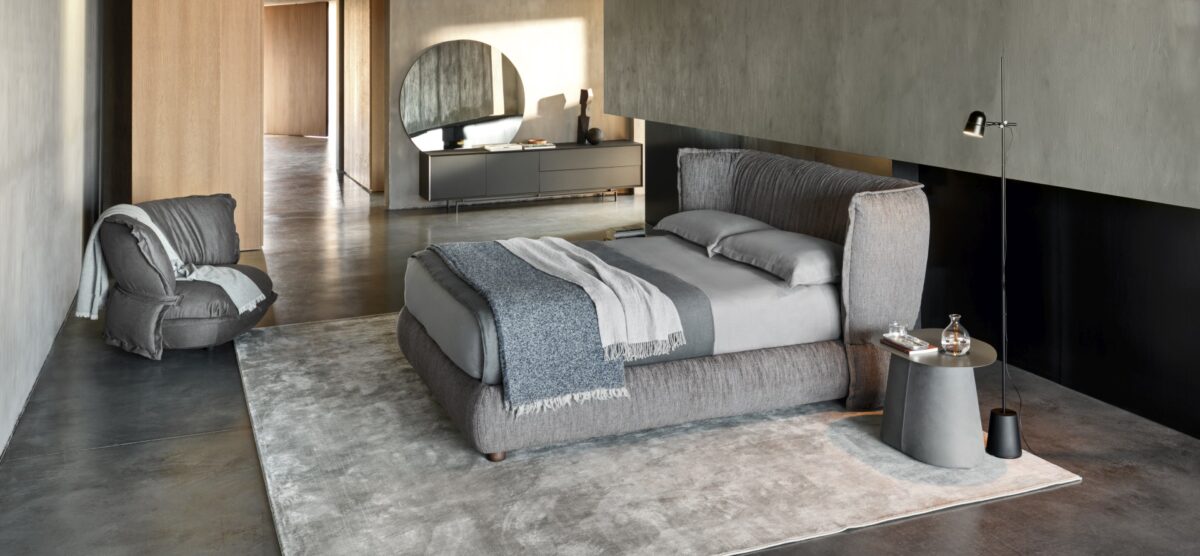 “Ditre Italia Puppet bedside table – contemporary side table featuring clean lines and refined finishes”