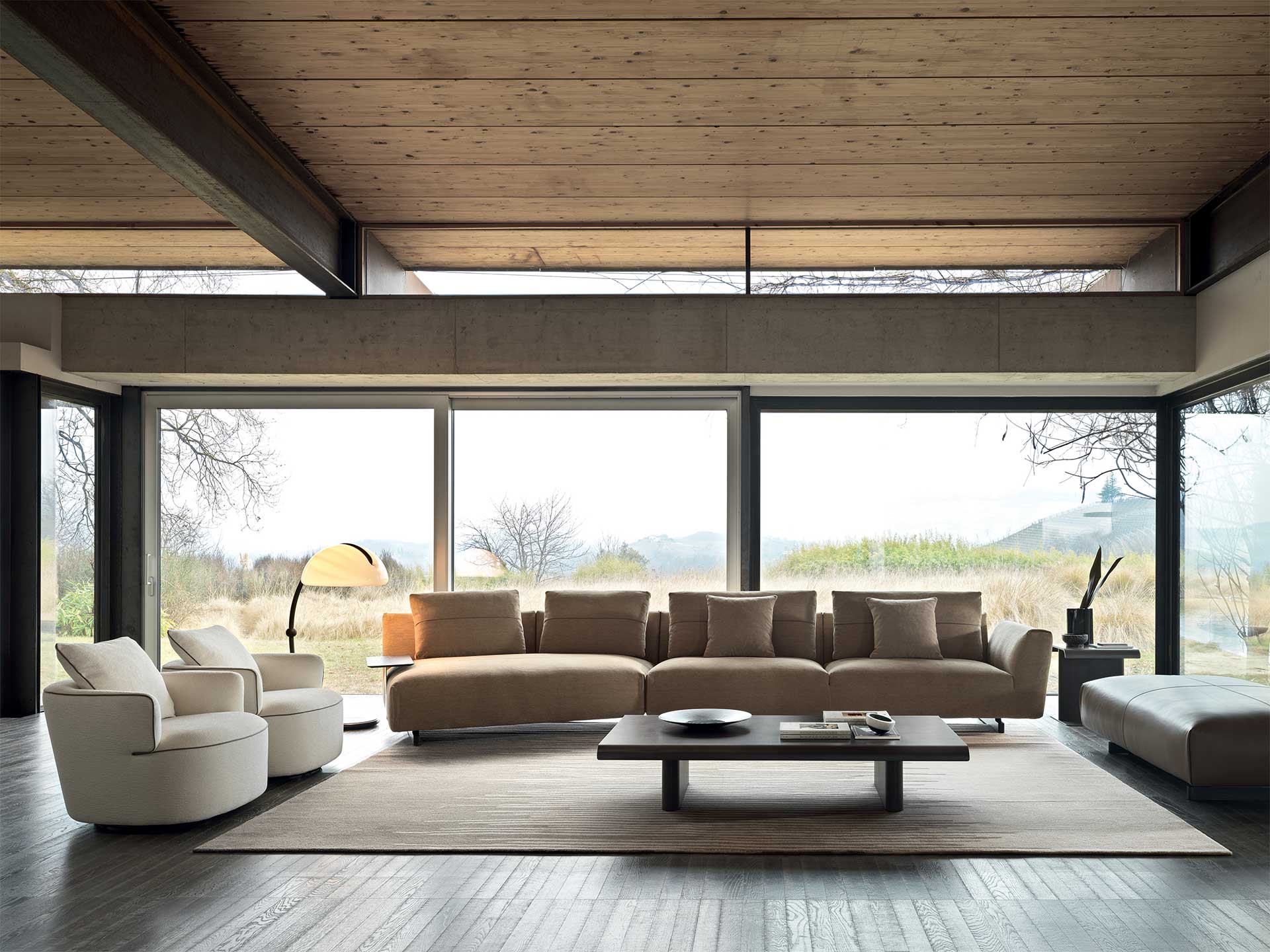 “Atlantis sofa by Ditre Italia – modern Italian sofa with clean lines, deep seats, and elegant proportions”
