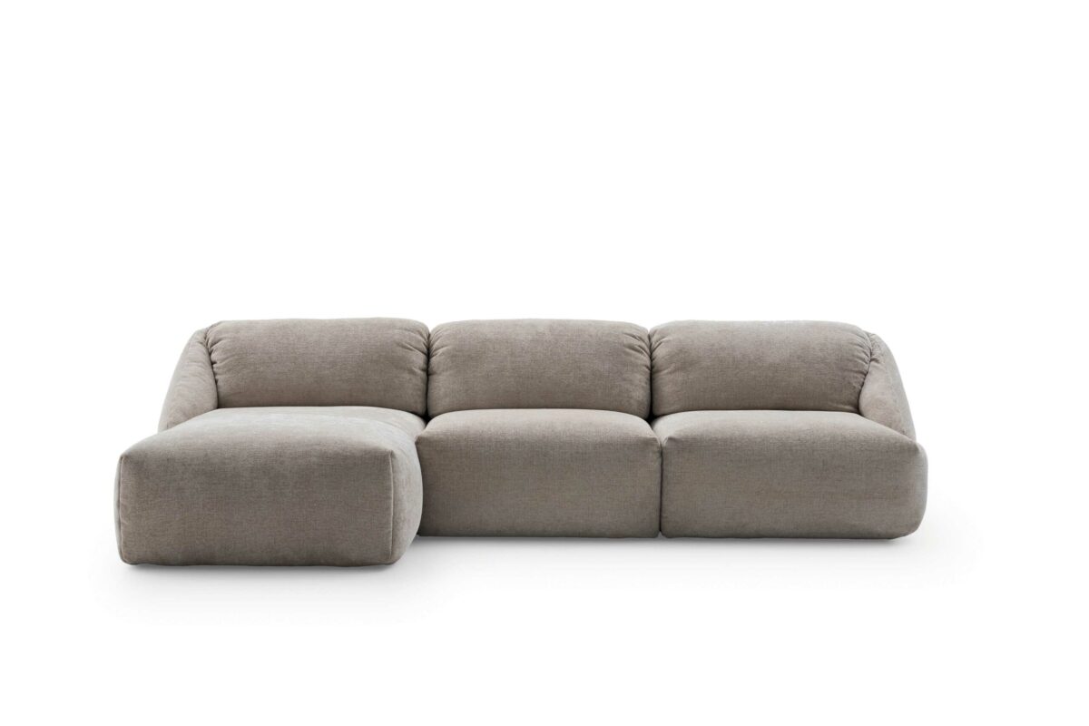 “Melville modular sofa by Ditre Italia – customizable Italian furniture with refined details and plush comfort”