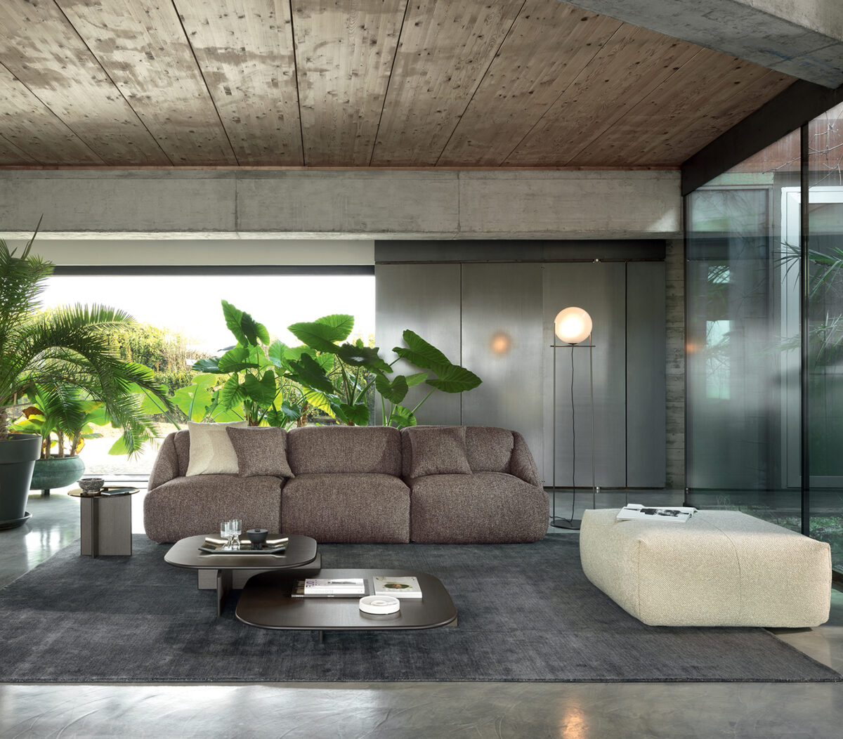 “Melville by Ditre Italia – contemporary Italian sofa with deep seating and minimalist design”