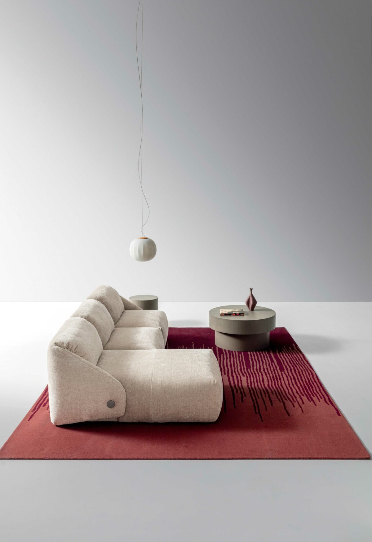 “Contemporary MELVILLE armchair by Ditre Italia – bold yet balanced chair with architectural presence”