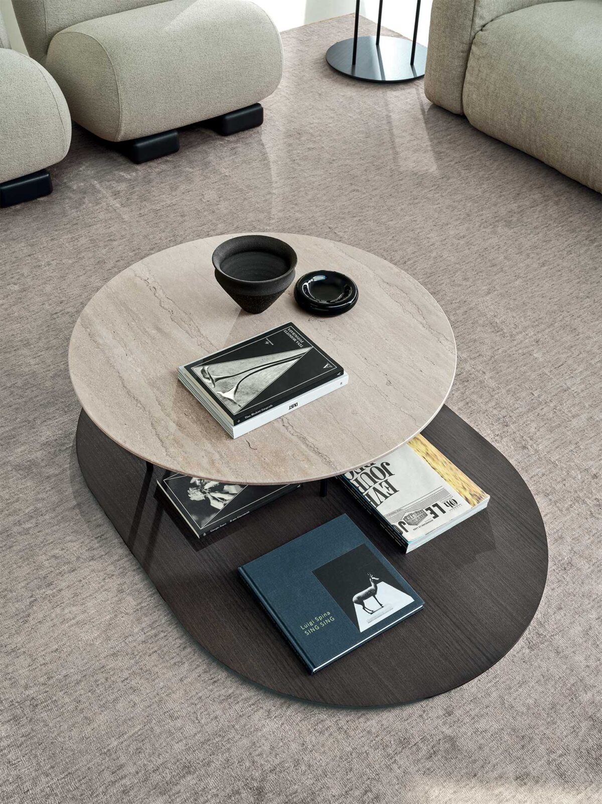 “Ditre Italia Staker – contemporary lounge sofa featuring clean lines, bold structure, and premium upholstery”