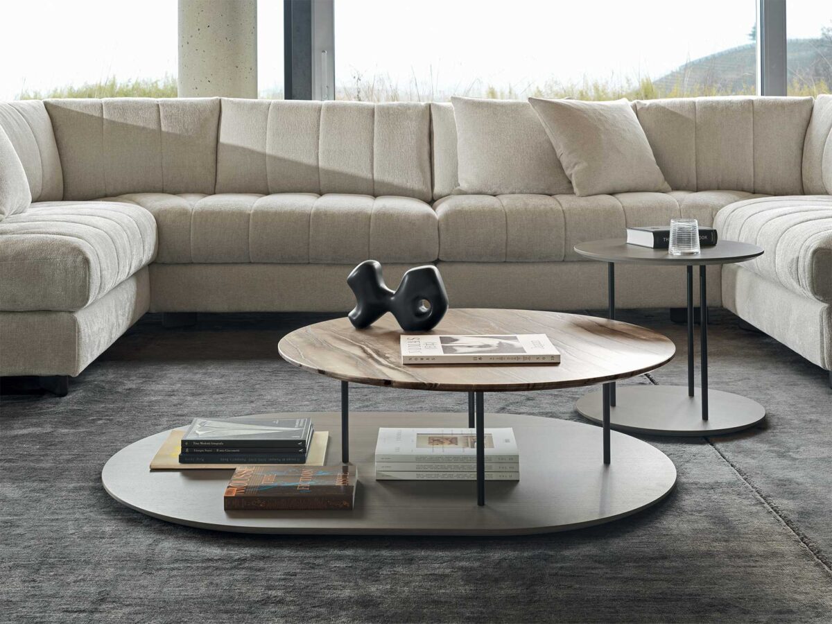 “Staker sofa by Ditre Italia – modern Italian modular sofa with deep seating and geometric design”