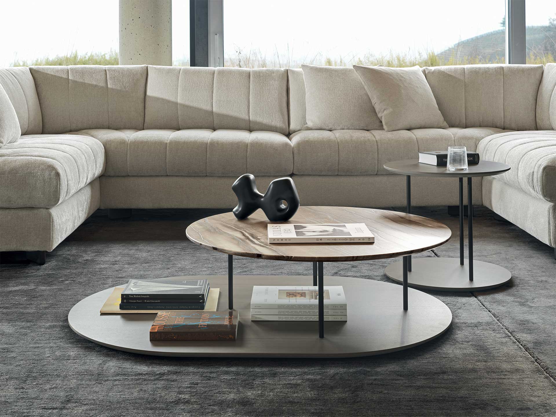 “Staker sofa by Ditre Italia – modern Italian modular sofa with deep seating and geometric design”