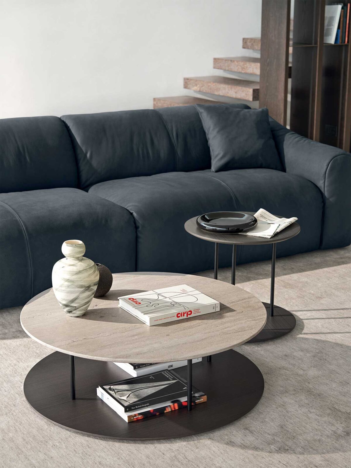 “Modern Staker sofa by Ditre Italia – designer seating with generous proportions and tailored comfort”