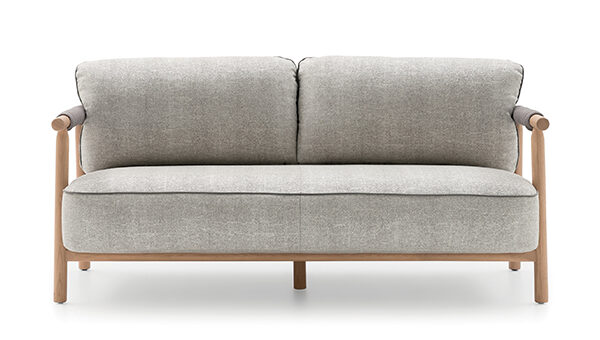 “Ditre Italia Nathy lounge sofa – curved-back Italian sofa with plush seating and premium craftsmanship”