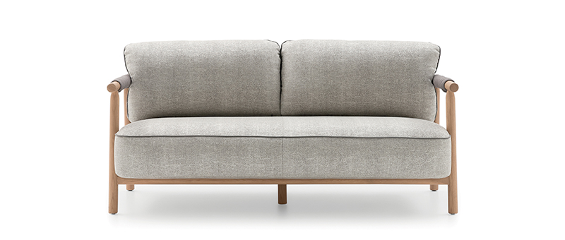 “Ditre Italia Nathy lounge sofa – curved-back Italian sofa with plush seating and premium craftsmanship”