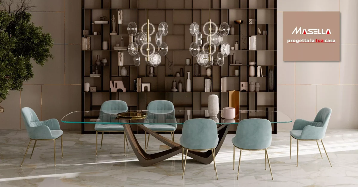 Spark by Bontempi contemporary Italian dining table in Royal Oak, Michigan showroom