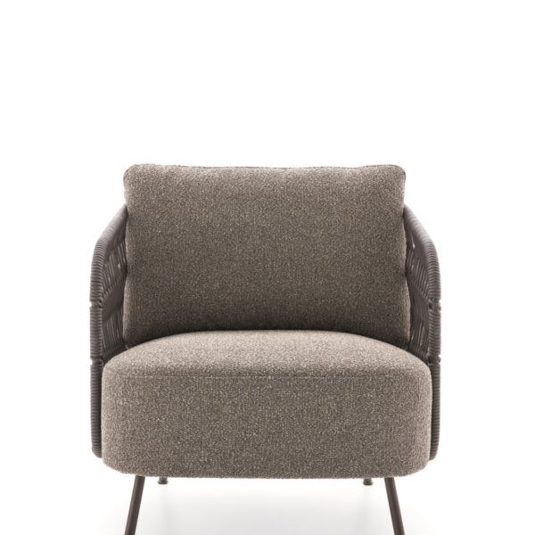 “356 Outdoor armchair by Ditre Italia – contemporary Italian garden chair with ergonomic design and durable frame”