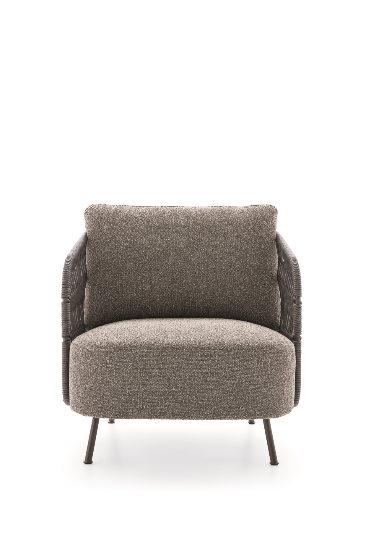 “356 Outdoor armchair by Ditre Italia – contemporary Italian garden chair with ergonomic design and durable frame”