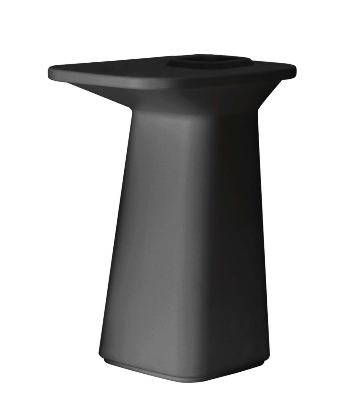 Contemporary NOMA Bar Table by Vondom designed with an organic silhouette for stylish outdoor entertaining