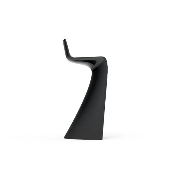 Luxury contemporary Wing Bar Stool by Arik Levy for Vondom, high-end Spanish fluid design for Birmingham, Michigan.