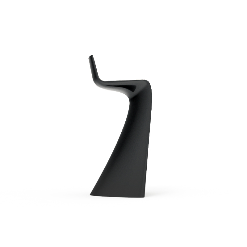 Luxury contemporary Wing Bar Stool by Arik Levy for Vondom, high-end Spanish fluid design for Birmingham, Michigan.
