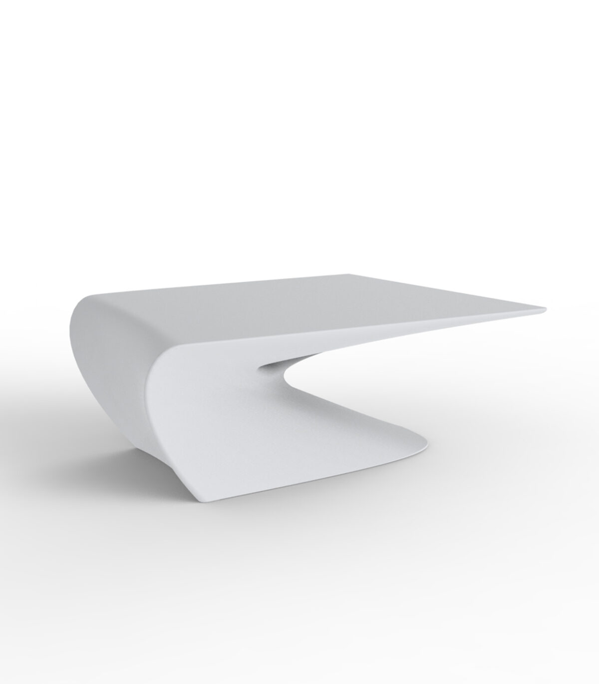 Vondom WING Coffee Table 116x79x46 with minimalist design and durable construction for upscale outdoor use