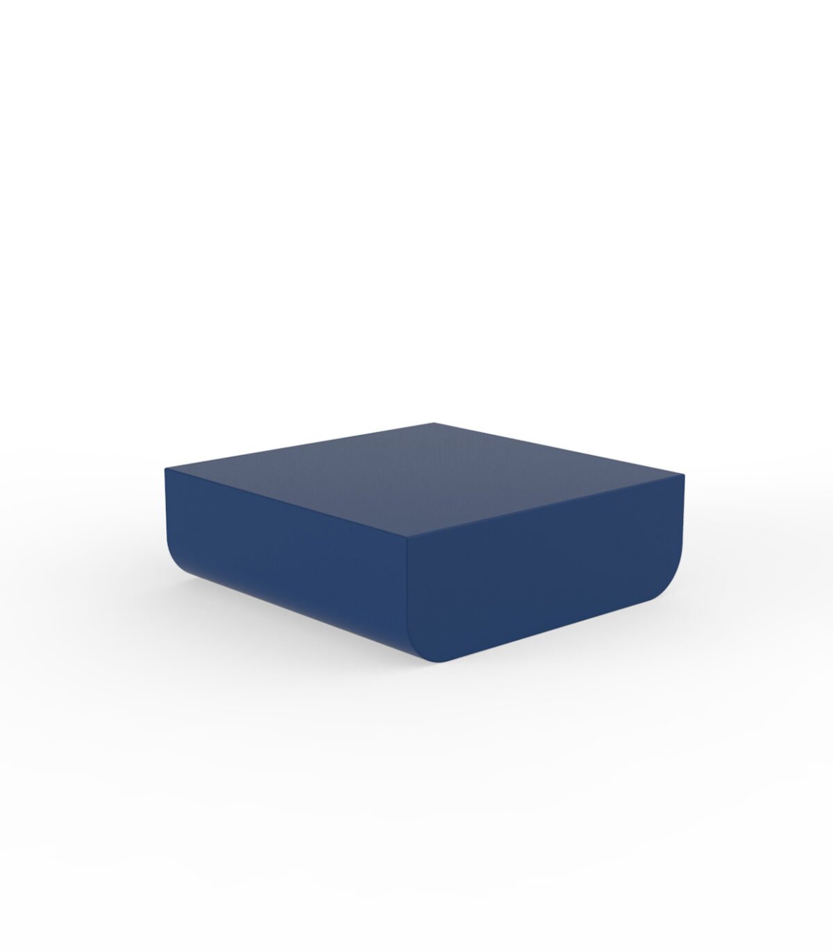 Modern Ulm Coffee Table by Ramón Esteve for Vondom, high-end Spanish outdoor furniture for Royal Oak, Michigan.