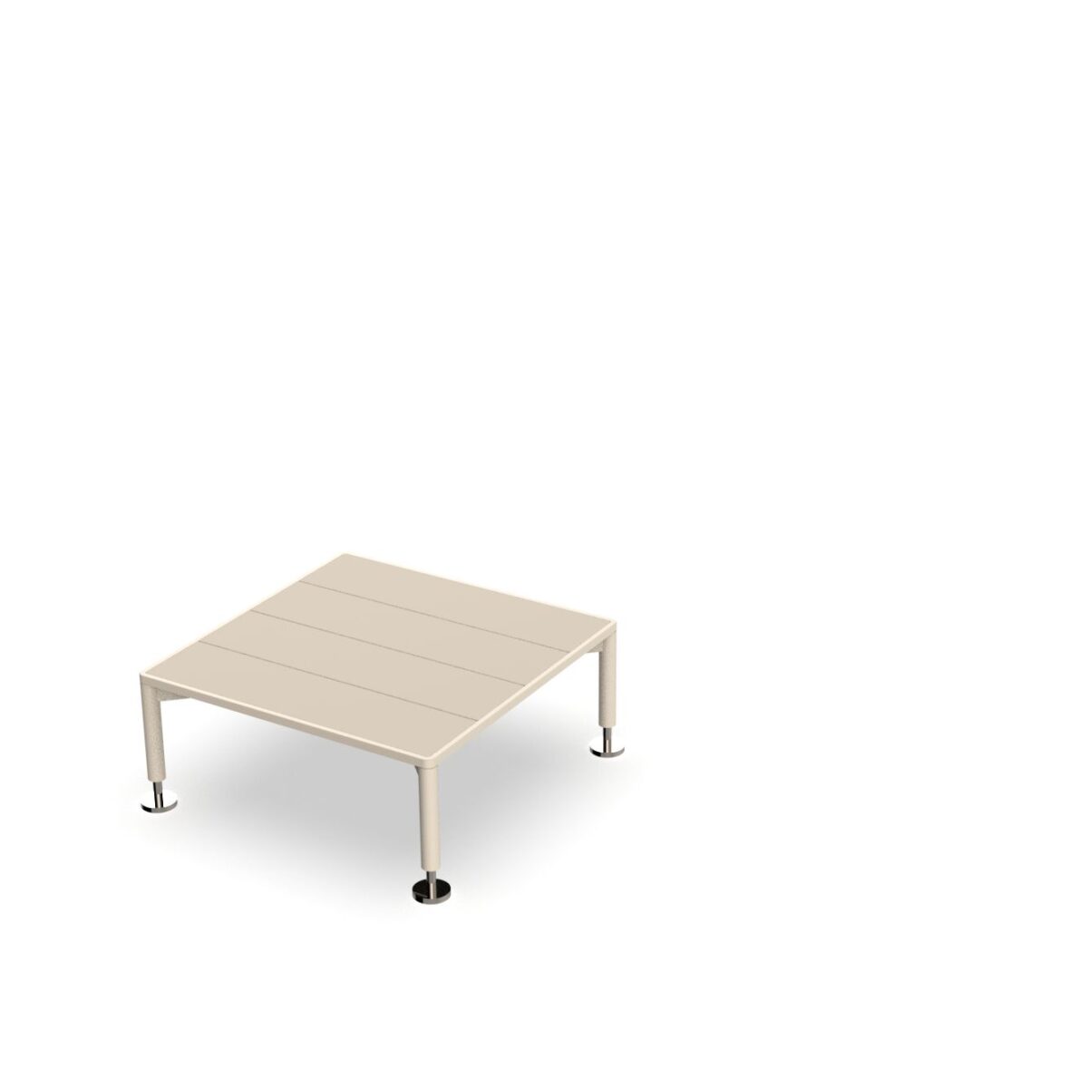 High-end Hamptons Low Tables by Ramón Esteve for Vondom, modern Spanish outdoor furniture for Troy, Michigan.