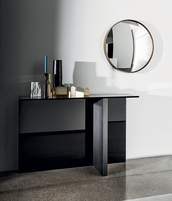 “Regolo Collection Console by Sovet – designer console table with clean form and sculptural modern profile”
