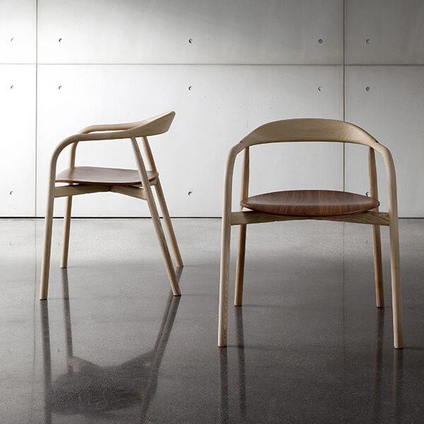 “Autumn chair by Sovet – modern Italian designer chair with organic lines and elegant contemporary silhouette”