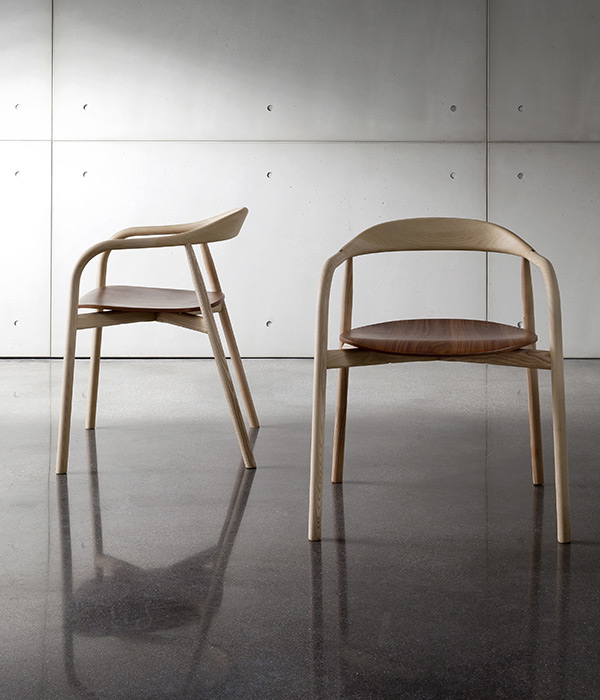 “Autumn chair by Sovet – modern Italian designer chair with organic lines and elegant contemporary silhouette”
