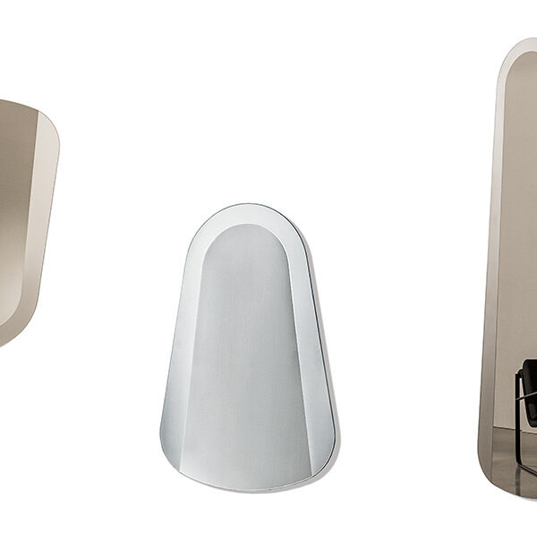 “Hourglass mirror by Sovet – timeless Italian wall mirror with sculptural elegance”